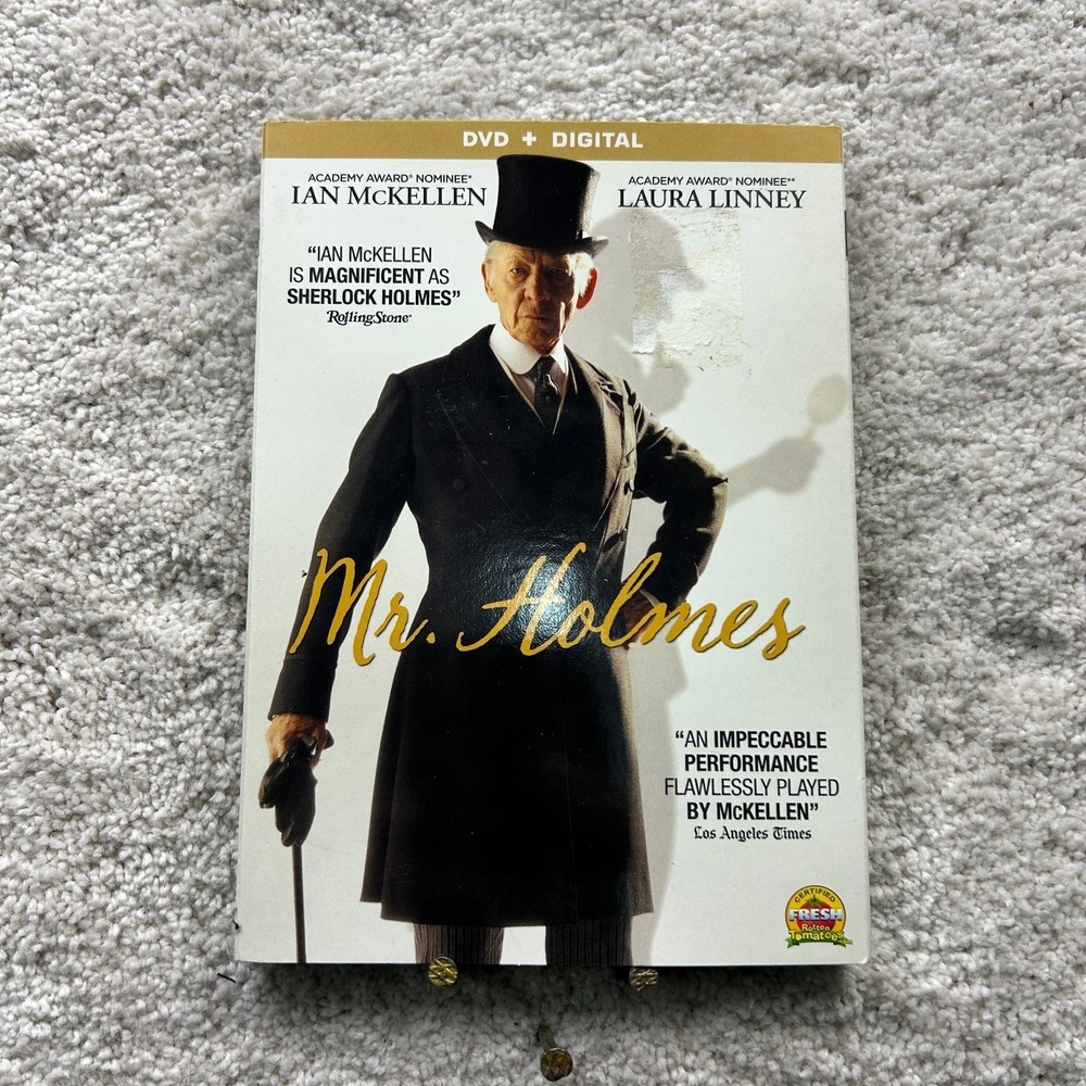 Mr. Holmes DVD 2015 Widescreen Ian McKellen Laura Linney Bill Condon Special